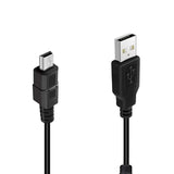Mini USB Charge & Data Cable (10 FT) for PS3, PSP, and Wii U Pro Controller
