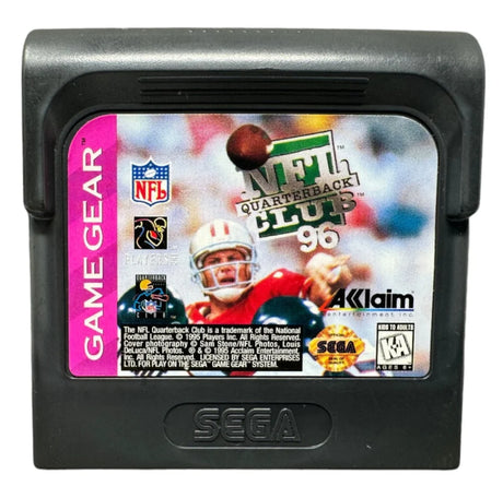 NFL Quarterback Club 96 - SEGA Game Gear