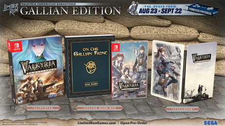 Valkyria Chronicles Remastered Gallian Edition - Nintendo Switch