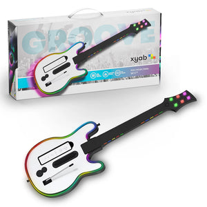 GROOVE Wii Wireless Guitar Controller for Guitar Hero, and Rock Band