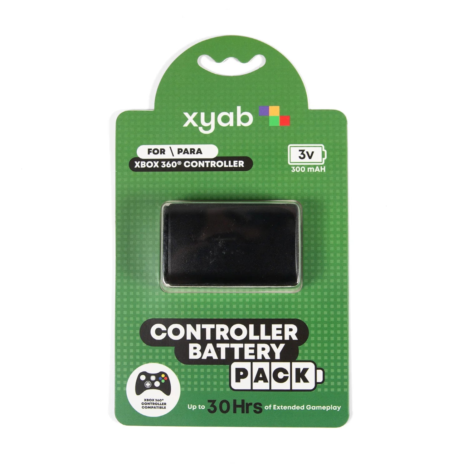 Rechargeable Controller Battery Pack for Xbox 360 - Black