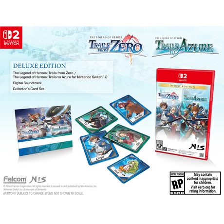The Legend of Heroes: Trails from Zero and The Legend of Heroes: Trails to Azure - Deluxe Edition - Nintendo Switch 2