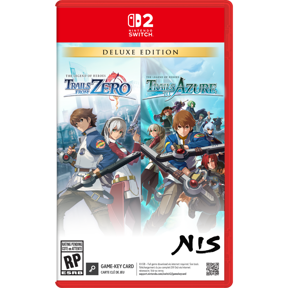 The Legend of Heroes: Trails from Zero and The Legend of Heroes: Trails to Azure - Deluxe Edition - Nintendo Switch 2