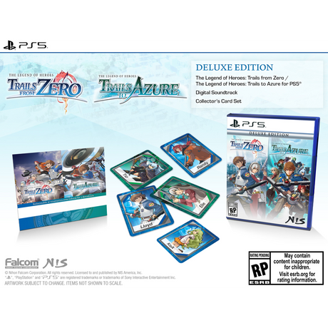 The Legend of Heroes: Trails from Zero and The Legend of Heroes: Trails to Azure - Deluxe Edition - PlayStation 5