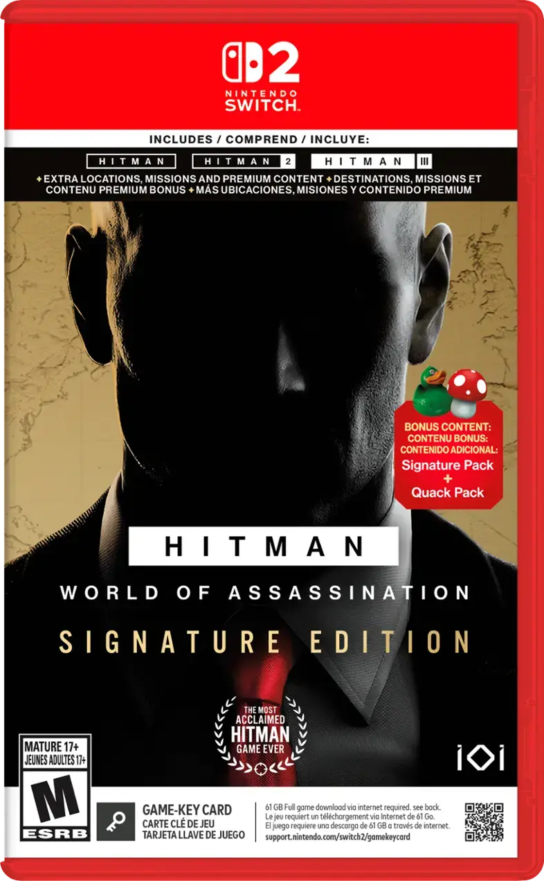 HITMAN World of Assassination - Signature Edition - Nintendo Switch 2