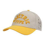 Pokemon Electric Type Yellow & White A-Frame Snapback Hat