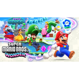 Nintendo Switch OLED Console + Super Mario Bros Wonder Bundle
