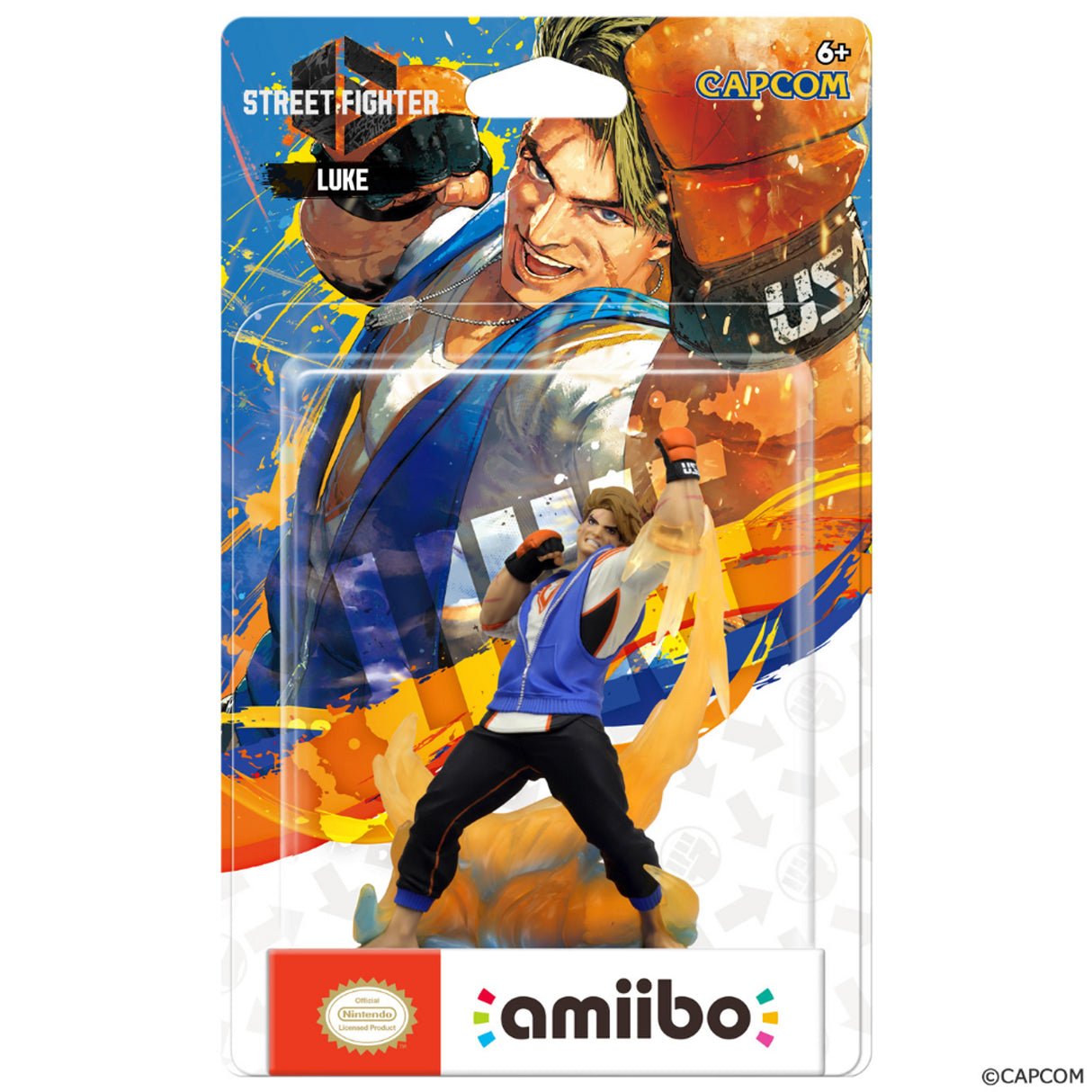 Street Fighter 6 amiibo Luke (STREET FIGHTER Series)