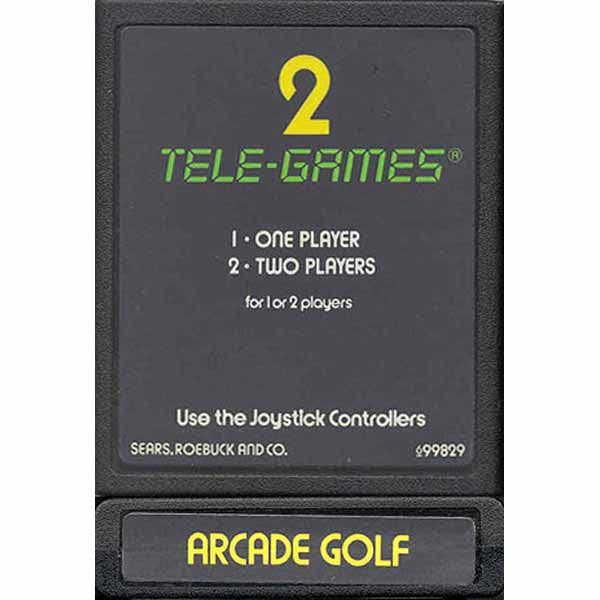 Arcade Golf - Atari 2600