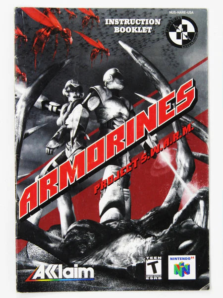 Armorines: Project S.W.A.R.M - N64 Manual