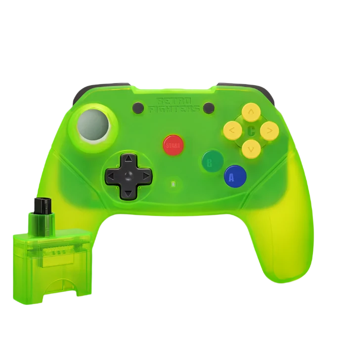 Brawler64 2.4GHz Wireless Controller for Nintendo 64