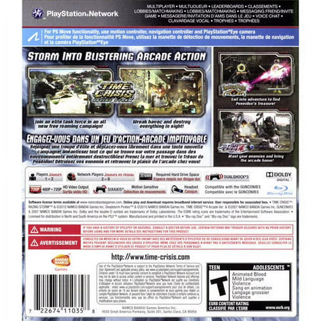 Time Crisis: Razing Storm - PlayStation 3