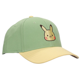 Pokemon Chibi Pikachu Green Snapback Hat