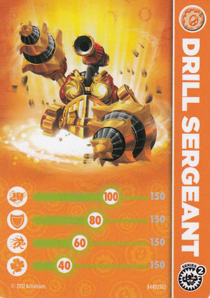 Drill Sergeant - Skylanders Giants