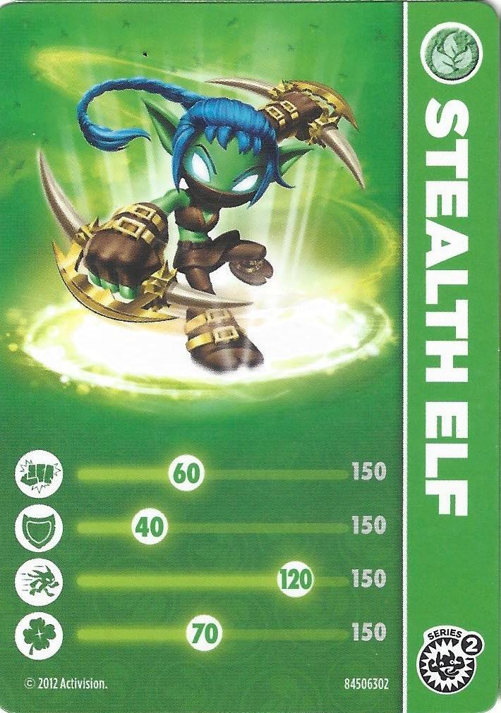 Stealth Elf - Skylanders Giants