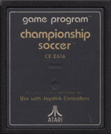Championship Soccer - Atari 2600