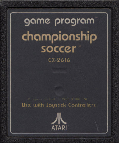 Championship Soccer - Atari 2600