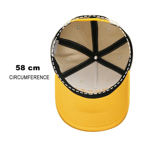 Pokemon Electric Type Yellow & White A-Frame Snapback Hat