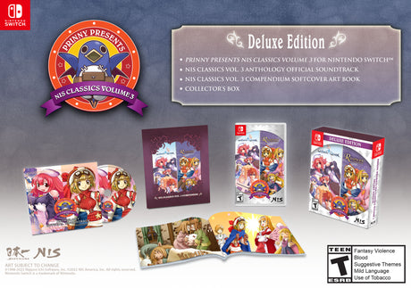 Prinny Presents NIS Classics Volume 3: La Pucelle: Ragnarok and Rhapsody: A Musical Adventure - Nintendo Switch