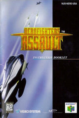 AeroFighters Assault - N64 Manual