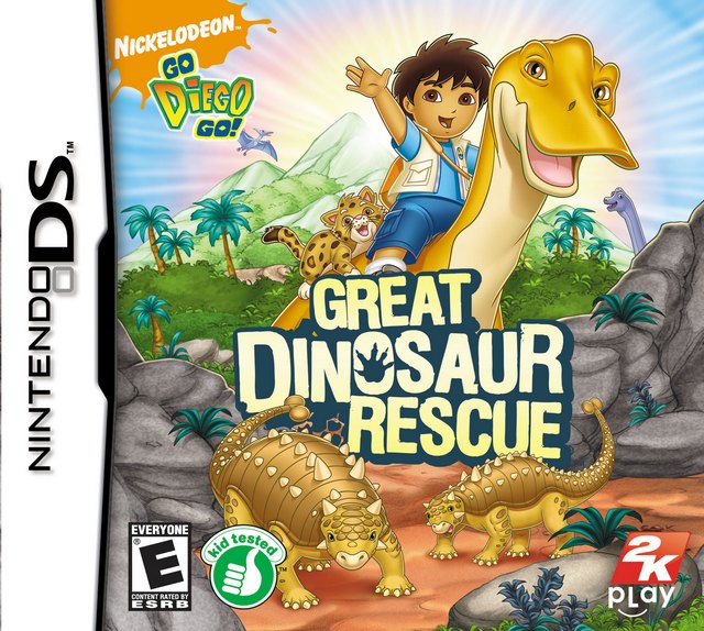 Go, Diego, Go! Great Dinosaur Rescue - Nintendo DS