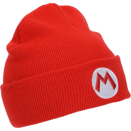 Mario Super Mario Red Cuff Beanie