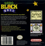 Kirby's Block Ball - Game Boy