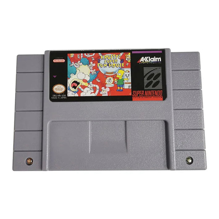 Krusty's Super Fun House - Super Nintendo