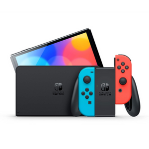 Nintendo Switch OLED Console + Super Mario Bros Wonder Bundle