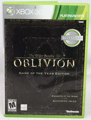Elder Scrolls IV Oblivion [Game of the Year Platinum Hits] - Xbox 360