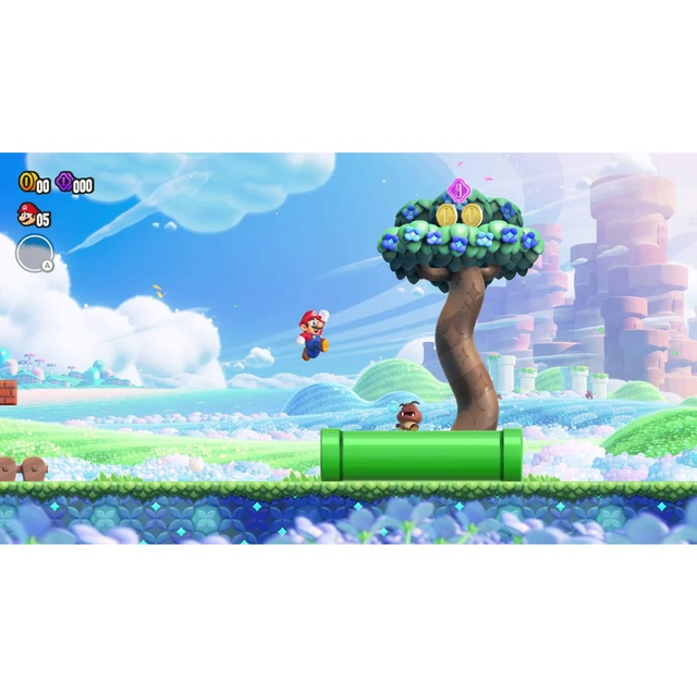 Nintendo Switch OLED Console + Super Mario Bros Wonder Bundle