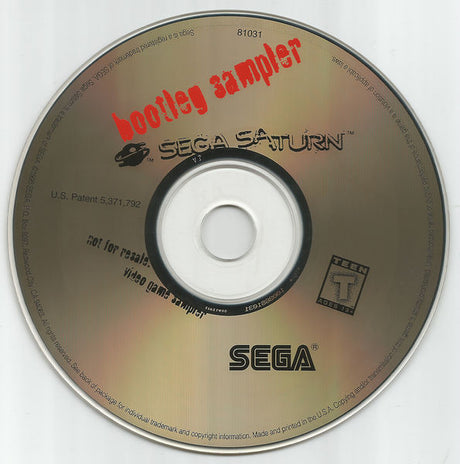 SEGA Saturn Bootleg Sampler - SEGA Saturn