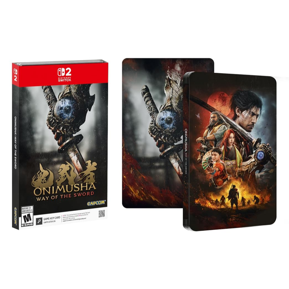 Onimusha Way of the Sword Steel Book Edition - Nintendo Switch 2