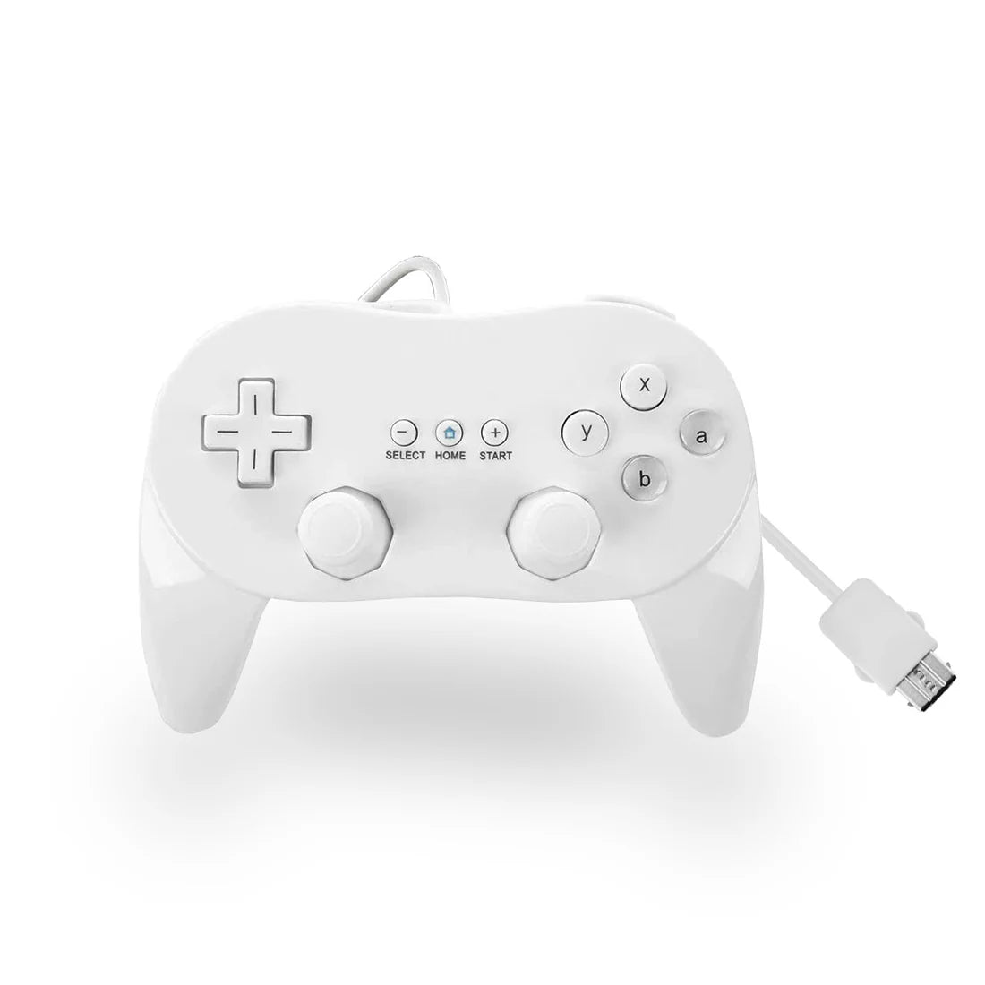 Wired Classic Controller Pro for Wii / Wii U - White