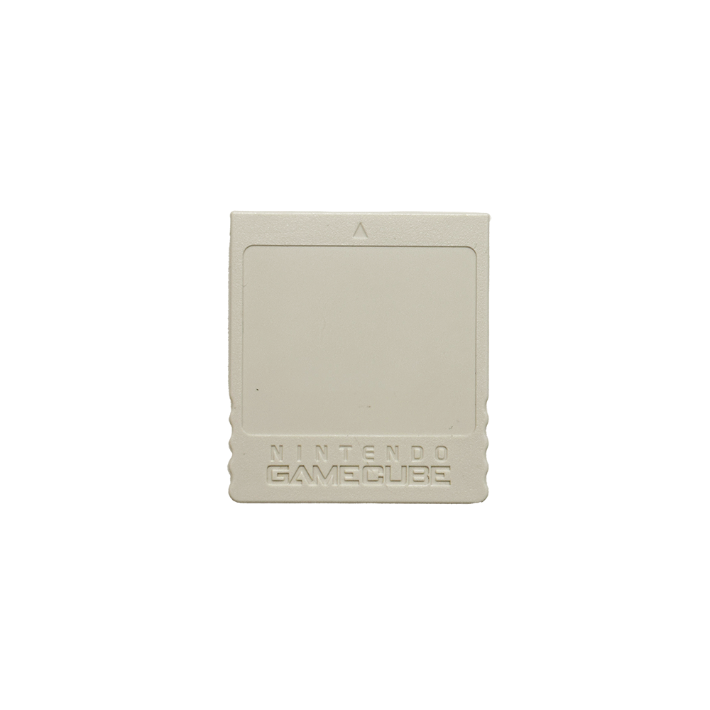 GameCube 1019 Block Memory Card