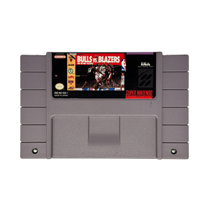 Bulls Vs Blazers and the NBA Playoffs - Super Nintendo