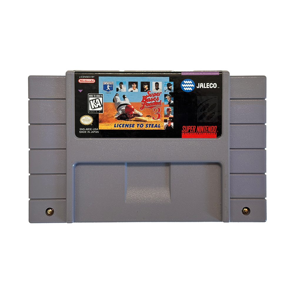 Super Bases Loaded 3 - Super Nintendo