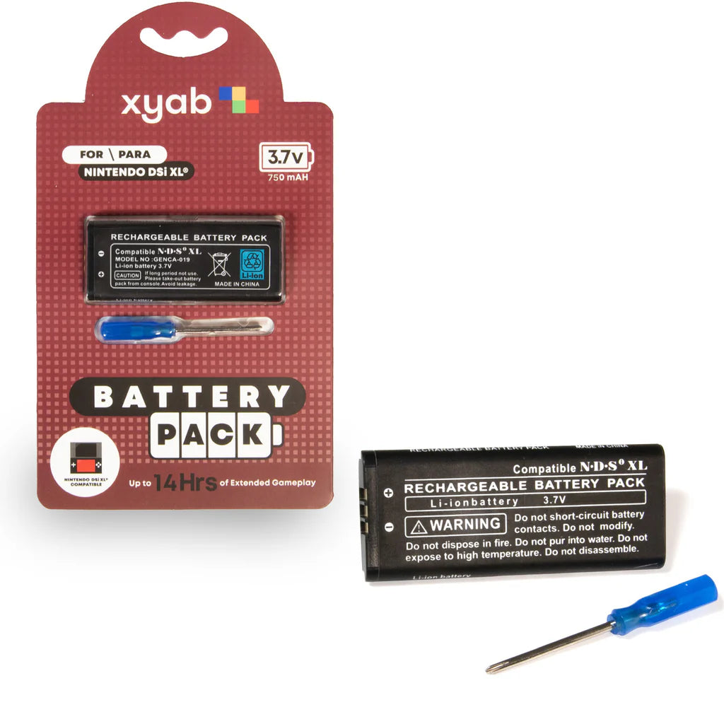 Rechargeable Battery Pack for Nintendo DSi XL