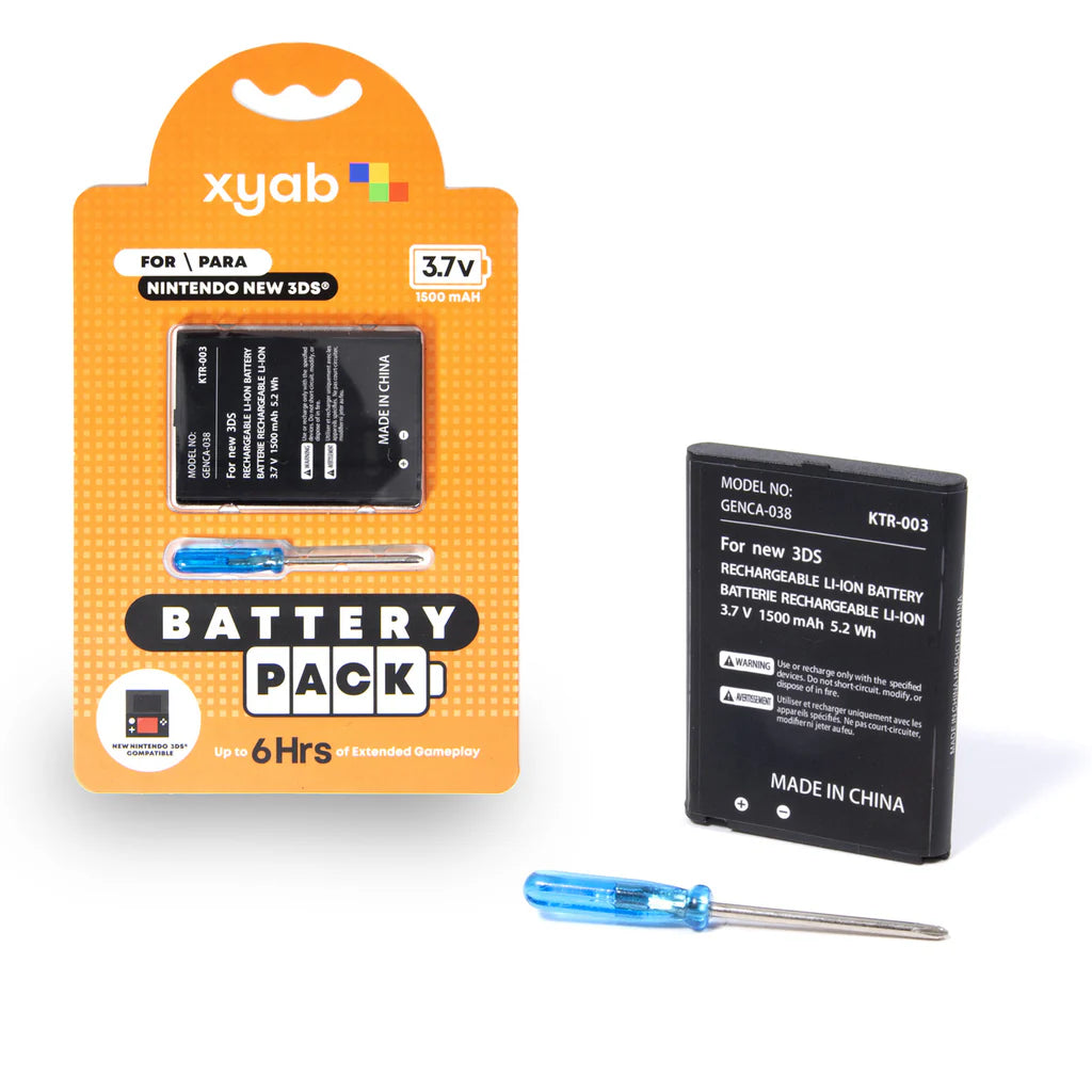 Rechargeable Battery Pack for New Nintendo 3DS