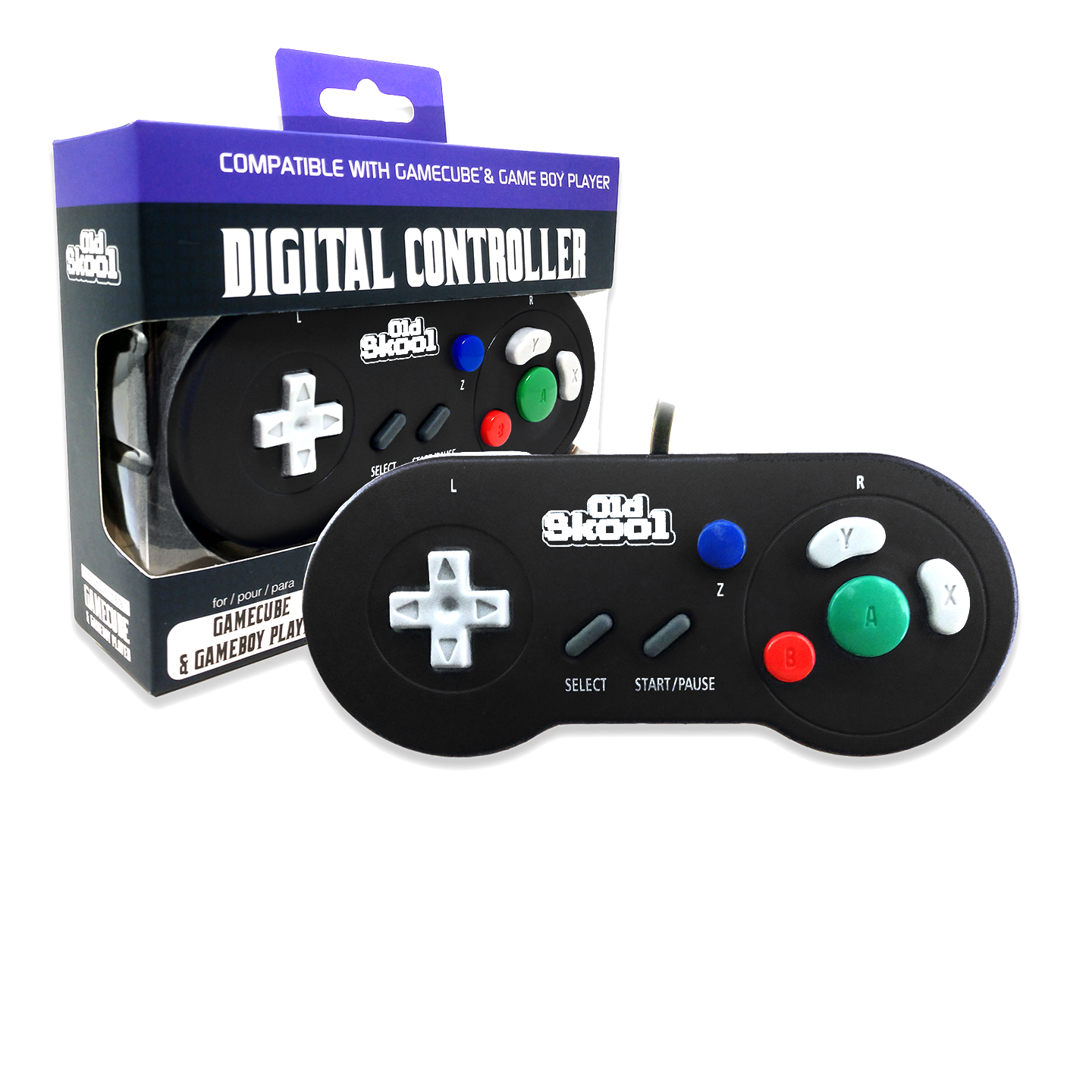 Digital Controller for GameCube & Game Boy Player - Black