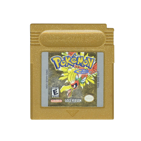 Pokemon Gold Version - Game Boy Color