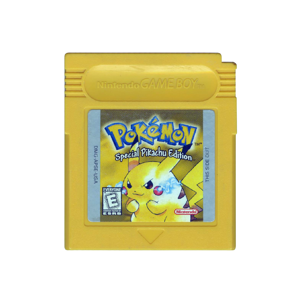 Pokémon Yellow Version - Game Boy, Game Boy Color