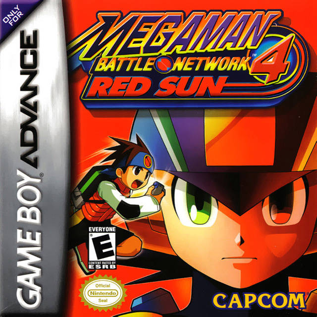 Mega Man Battle Network 4: Red Sun - Game Boy Advance