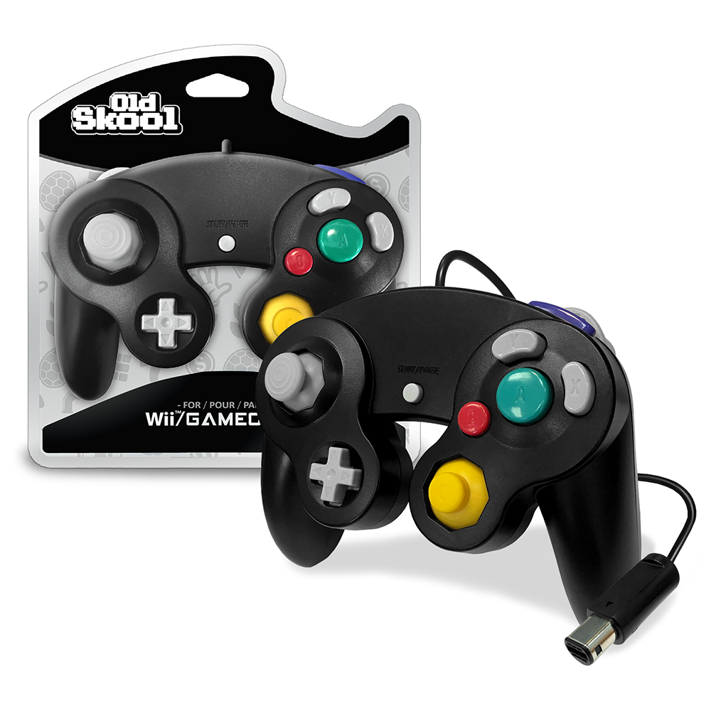 Wired Controller for Nintendo GameCube / Wii - Black