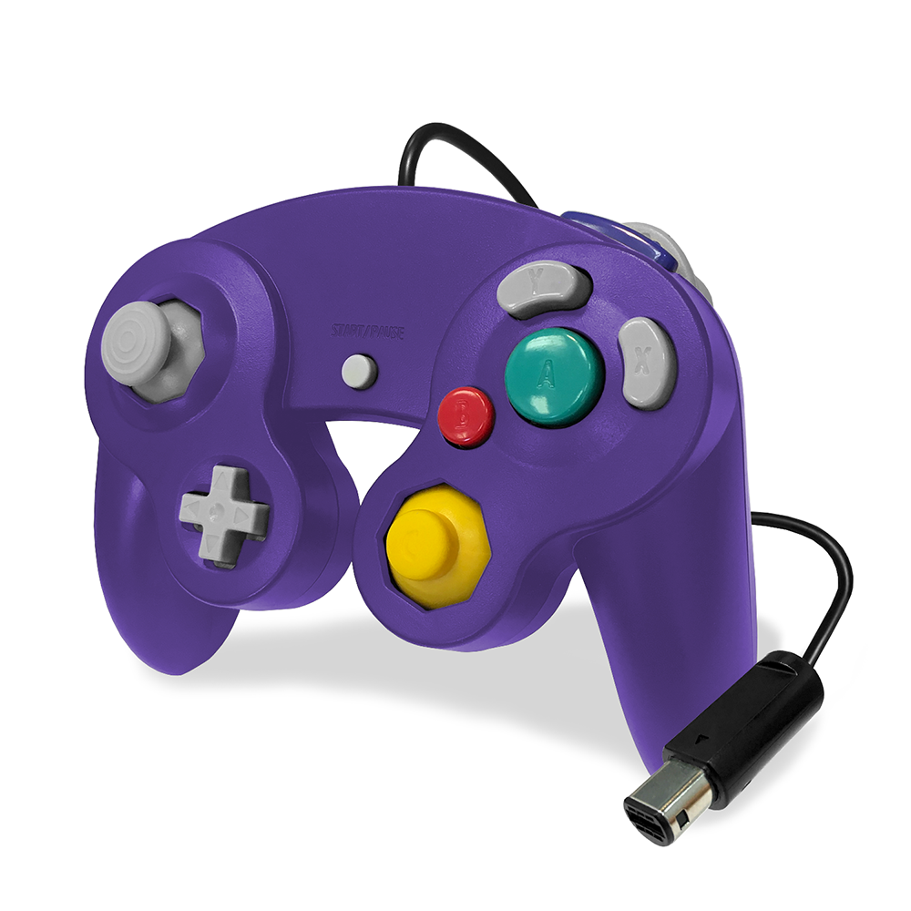 Wired Controller for Nintendo GameCube / Wii - Indigo / Purple