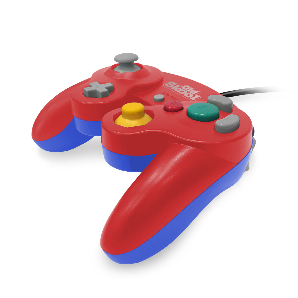 Wired Controller for Nintendo GameCube / Wii - Red/Blue