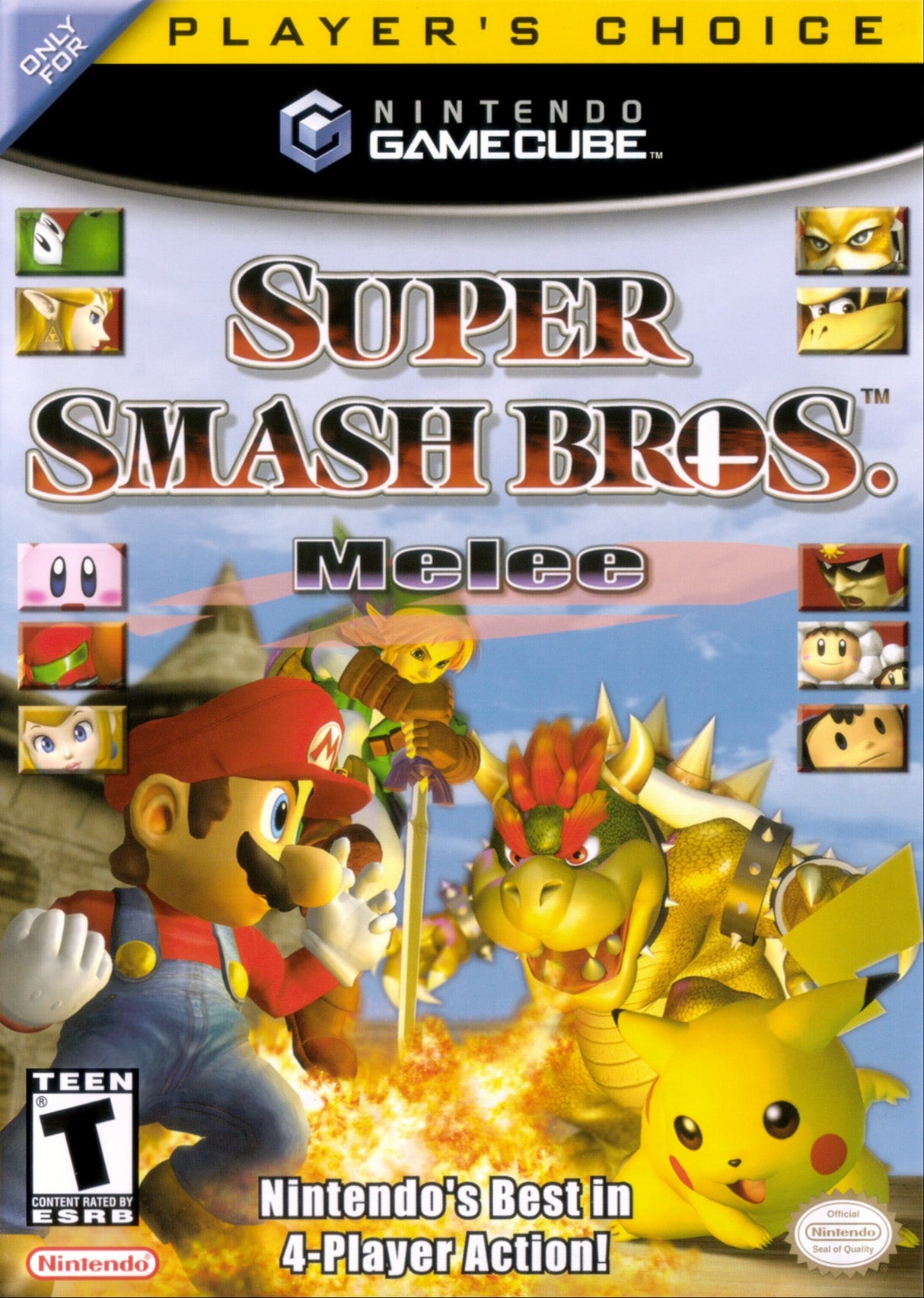 Super Smash Bros. Melee (Player's Choice) - GameCube