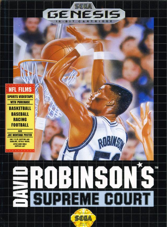 David Robinson's Supreme Court - SEGA Genesis