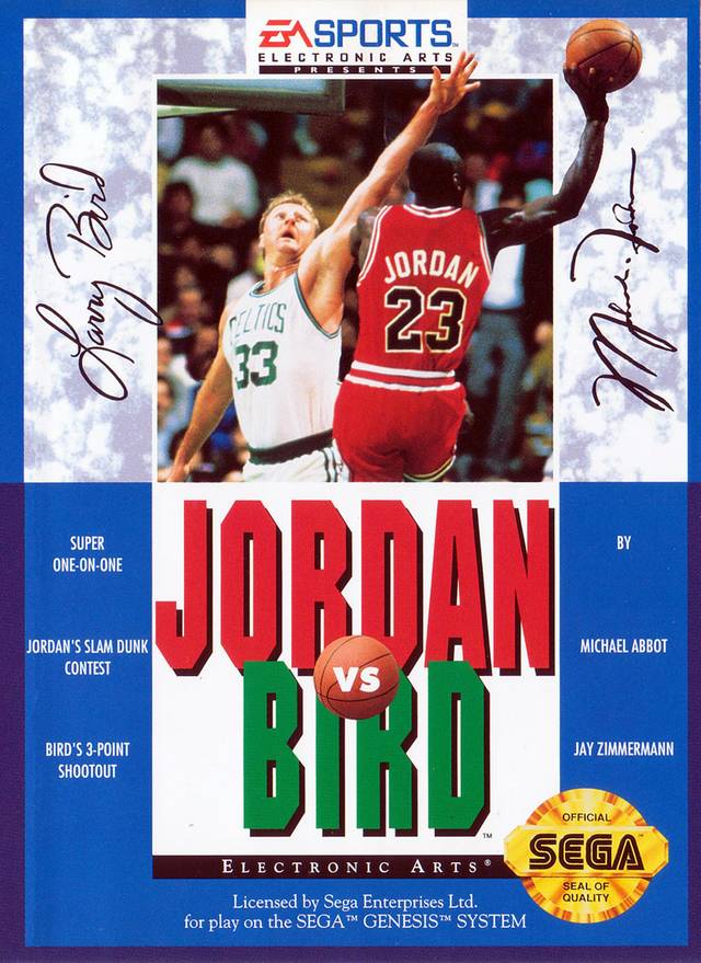 Jordan vs. Bird: One on One - SEGA Genesis