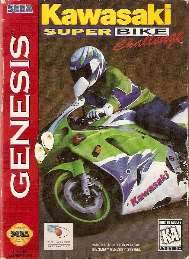 Kawasaki Superbike Challenge - SEGA Genesis
